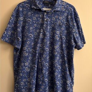 Polo by Ralph Lauren Navy Floral Men's Polo Shirt